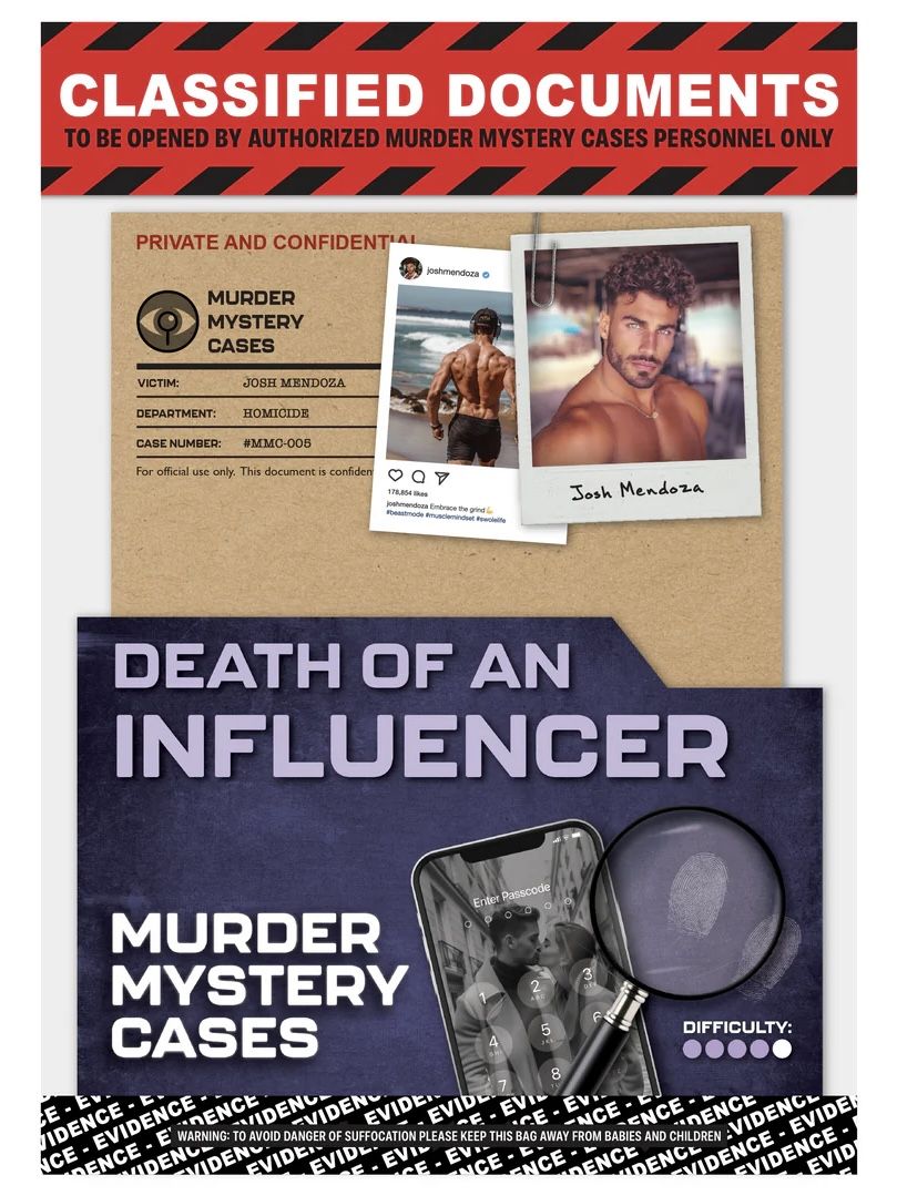 Murder Mystery Cases: Death of an Influencer cover art
