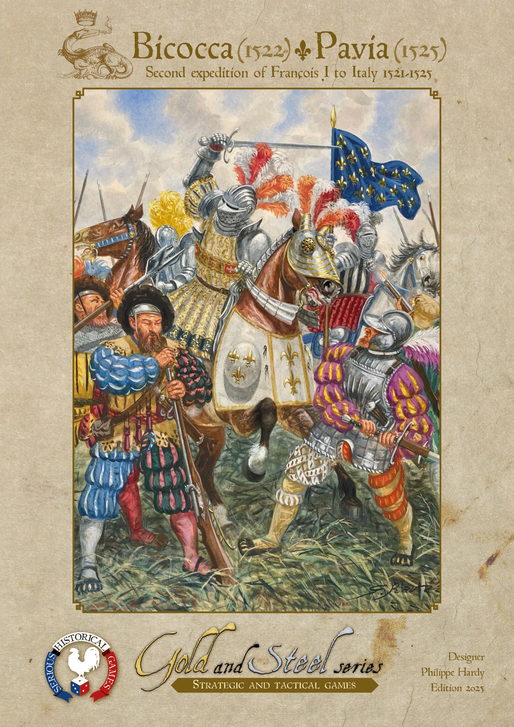 Cover art for Bicocca (1522) • Pavia (1525): Second expedition of François I to Italy