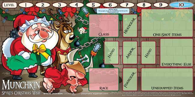 Munchkin: Playmat – Spyke's Christmas Wish image