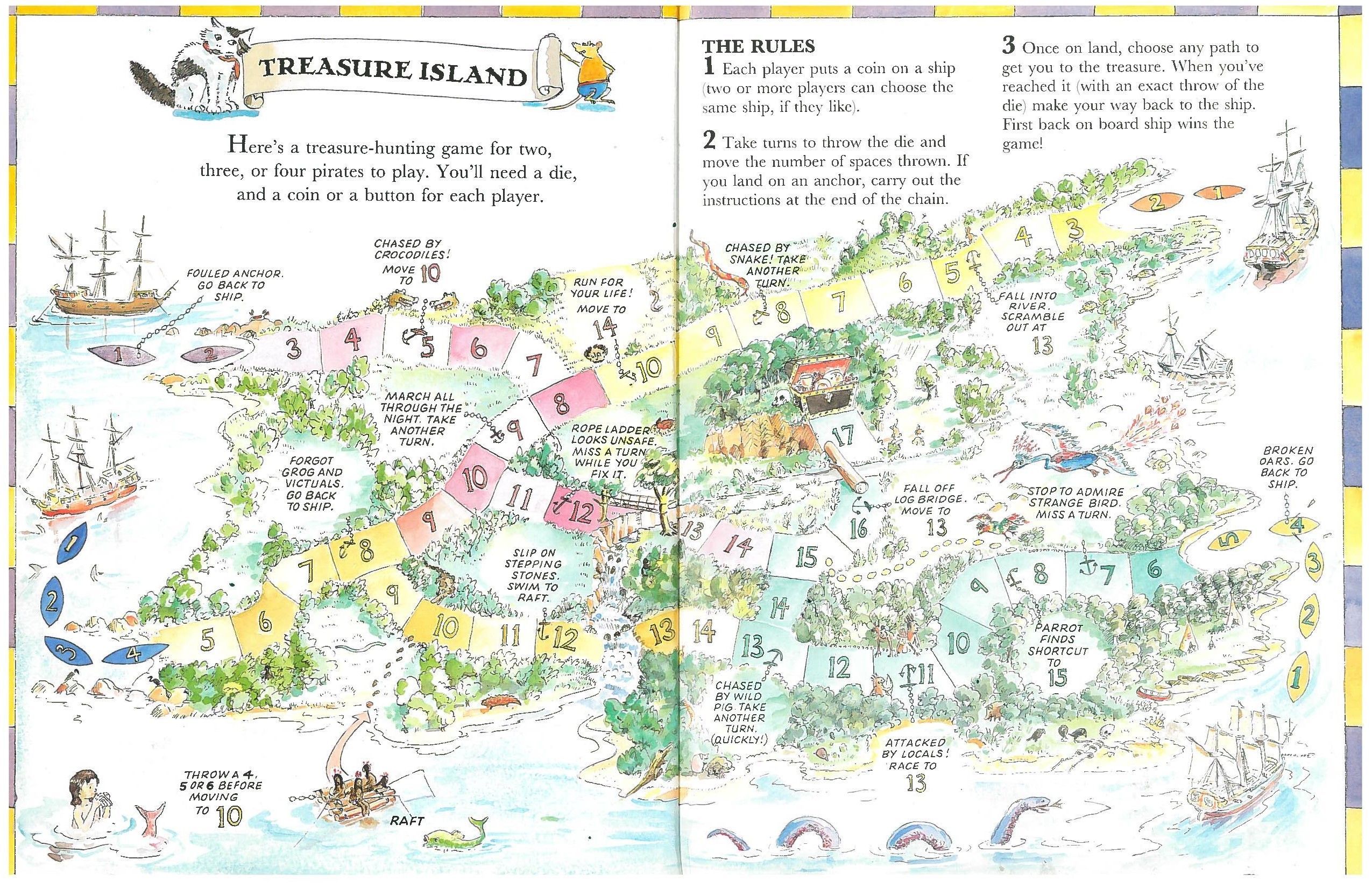 Treasure Island box art