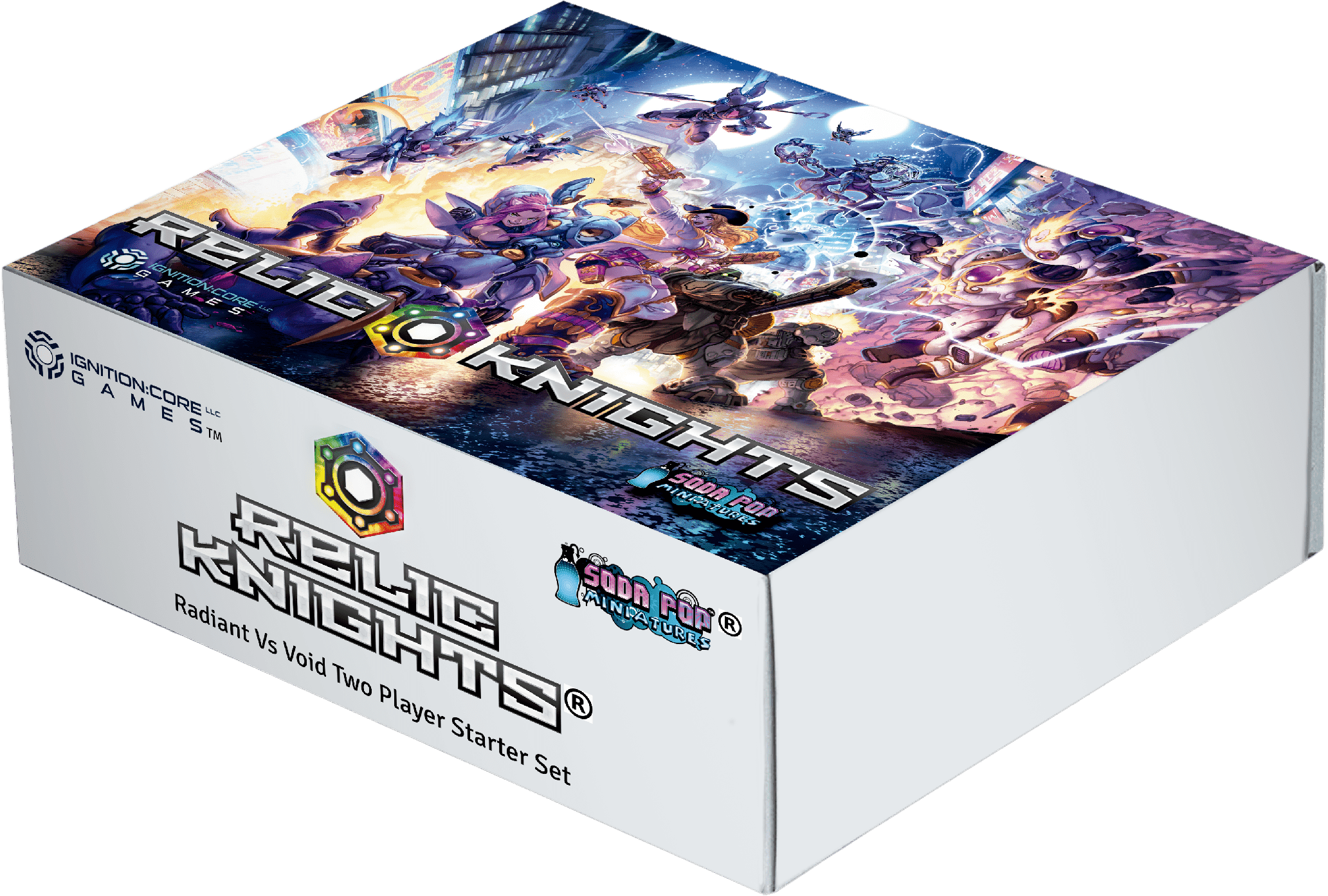 Cover art for Relic Knights: Radiant vs Void Two Player Starter Set