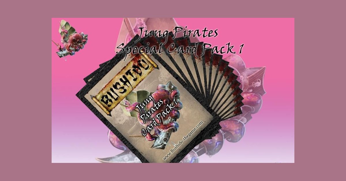 Bushido Jung Pirates Special Card Pack 1 Board Game Boardgamegeek
