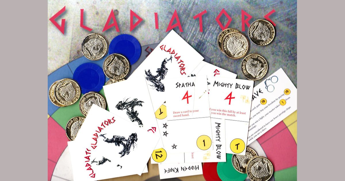 Gladiators Board Game BoardGameGeek