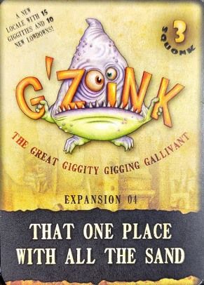 G'Zoink: Expansion 04 – That One Place With All The Sand cover