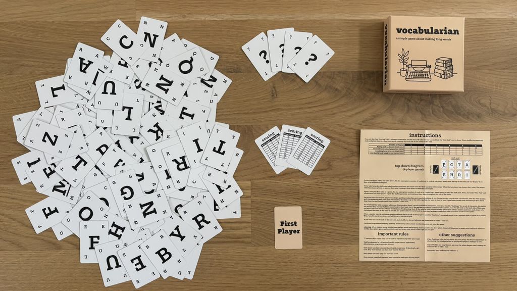 Illustration 9 de Vocabularian - A Simple Game About Making Long Words