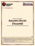 RPG Item: Amazing Races: Dhampir!