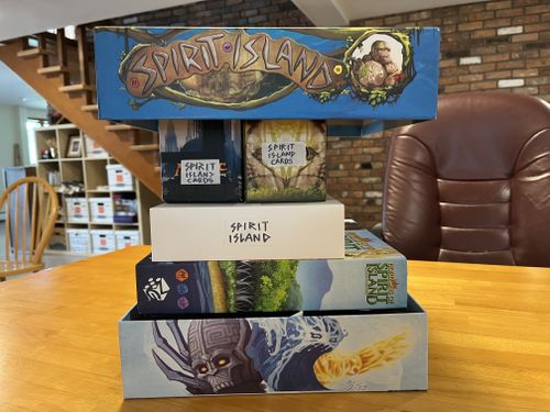 My one box storage solution | Spirit Island