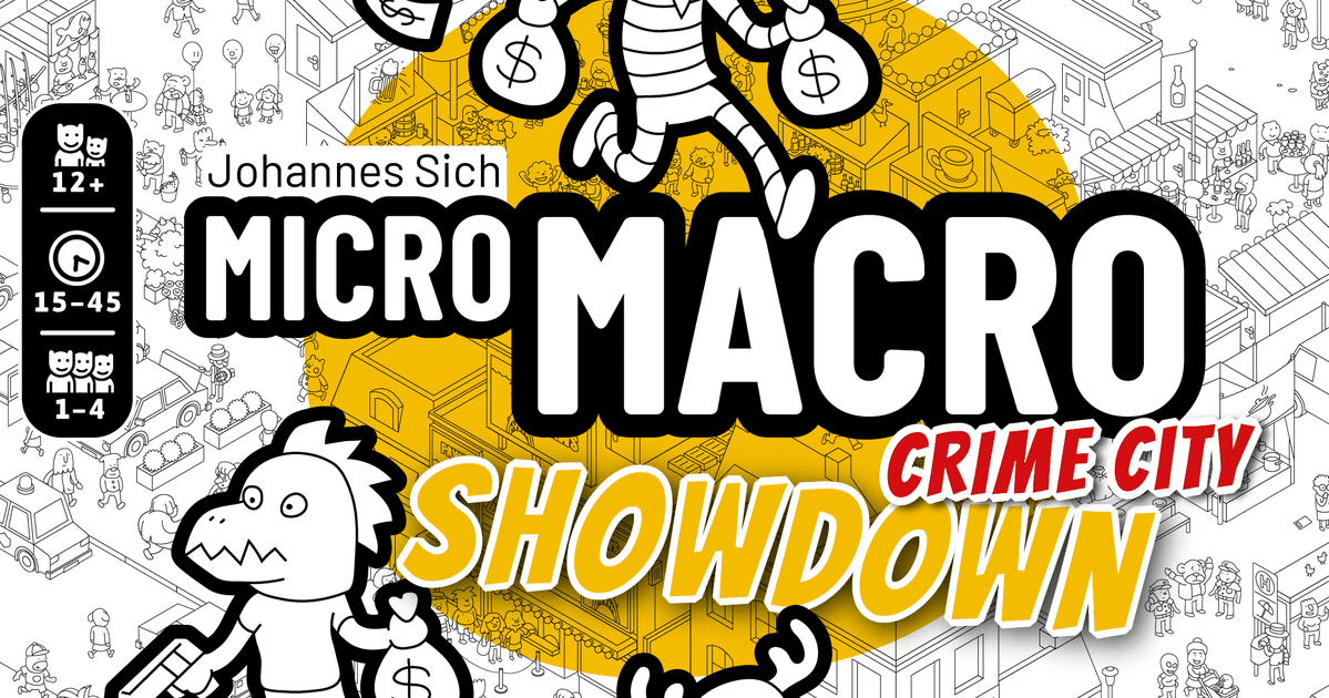 MicroMacro: Crime City – Showdown | Board Game | BoardGameGeek
