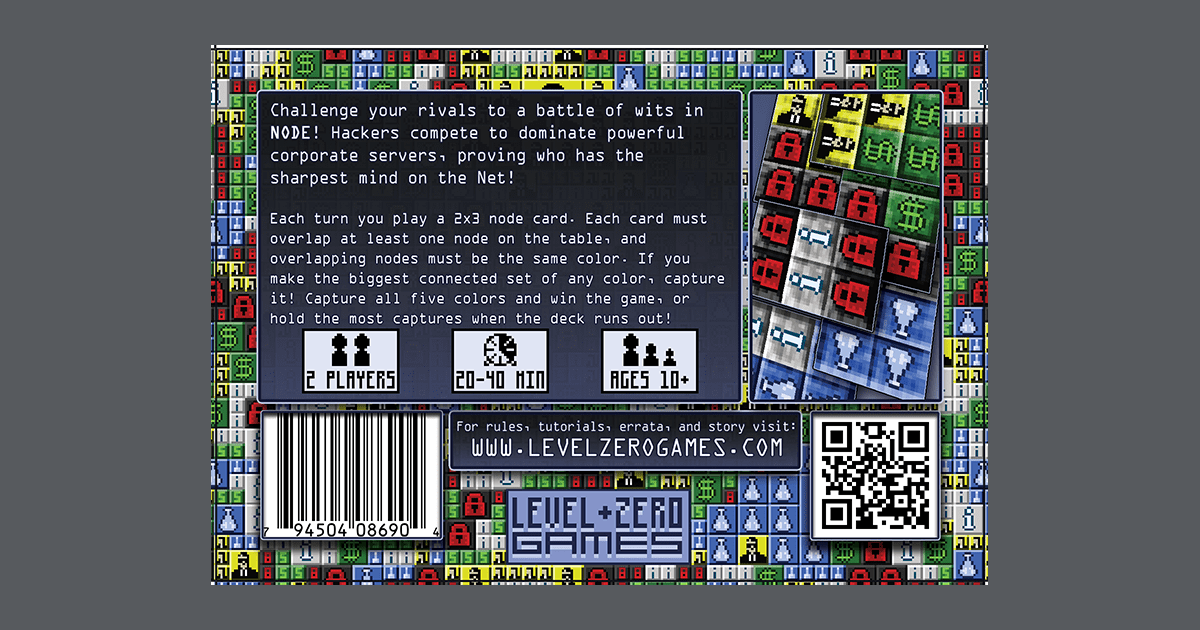 Games with QR Codes on the box