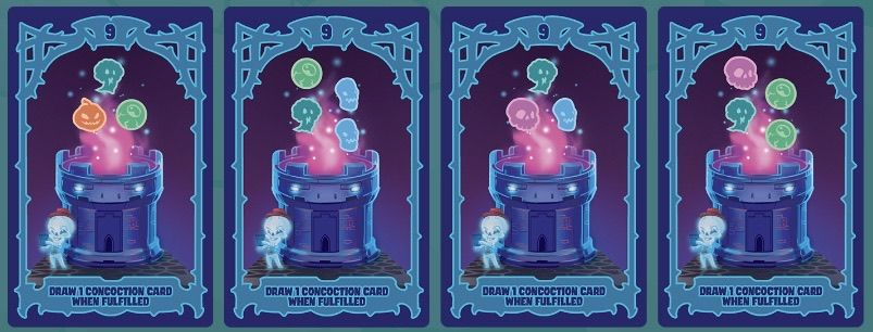 Dreadful Meadows: Concoction Promo Cards