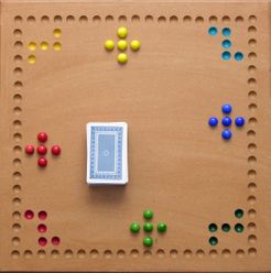 Cards and marbles board sales