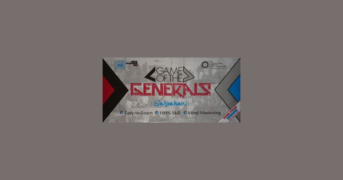 Game of the Generals Board Game BoardGameGeek