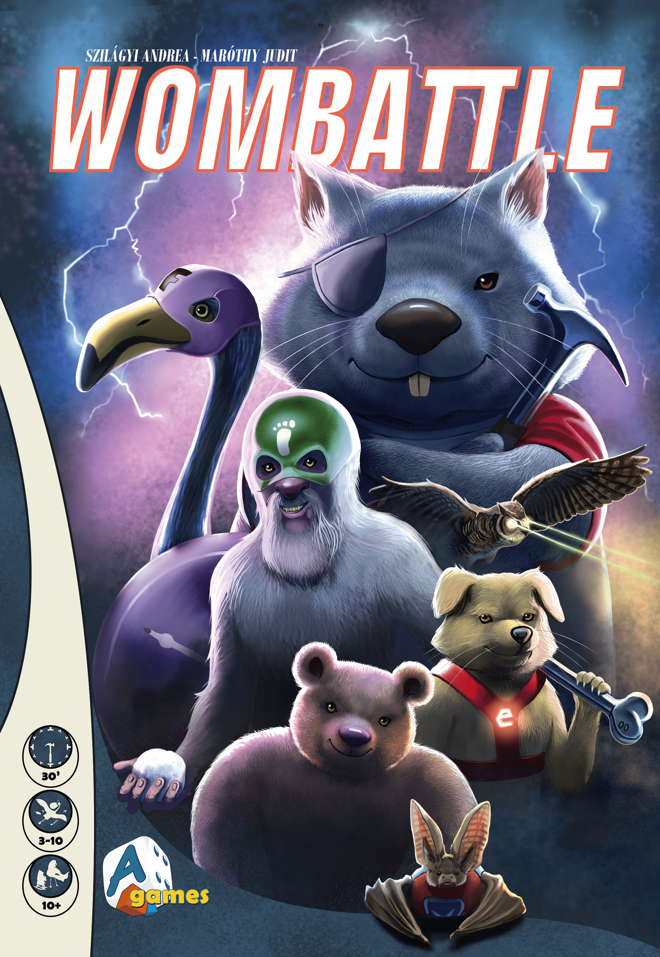 Wombattle box art