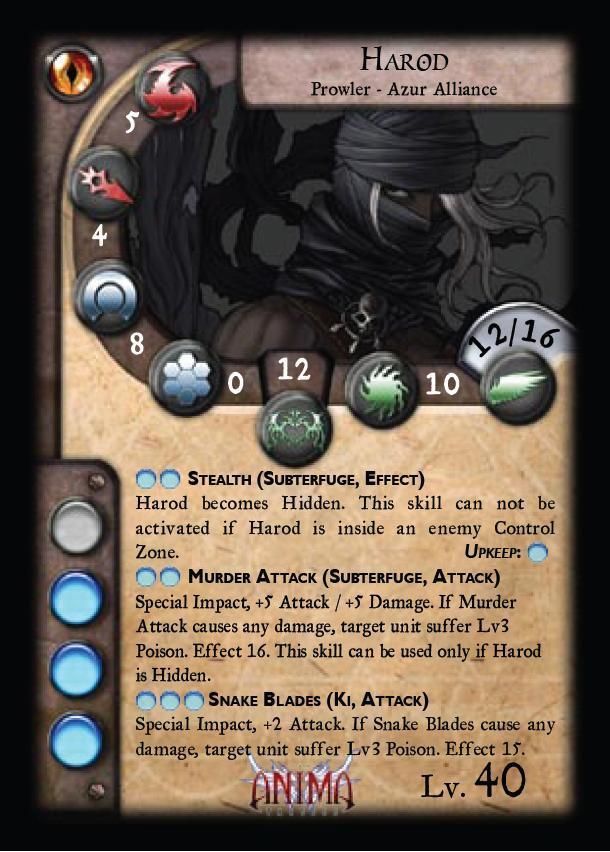 Anima Tactics: Harod