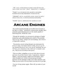 RPG Item: 15146: Arcane Engines