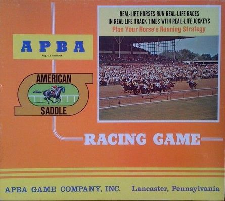PEWTER TOKEN FIGURINE HORSE RACING JOCKEY APBA AMERICAN SADDLE HORSE RACE GAME 