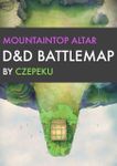 RPG Item: Mountaintop Altar D&D Battlemap