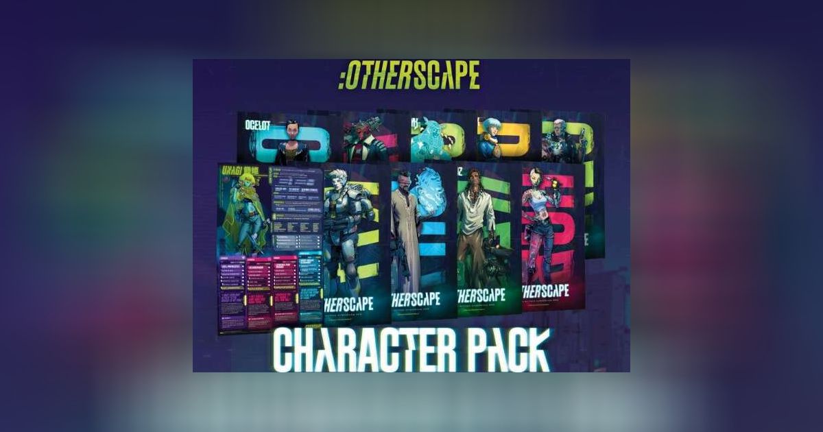:Otherscape Character Pack | RPG Item | RPGGeek