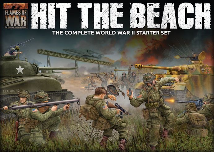 Flames of War: Hit the Beach cover