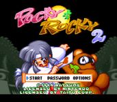 Video Game: Pocky & Rocky 2