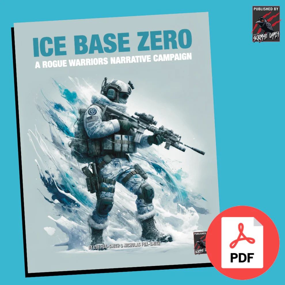 Ice Base Zero: A Rogue Warriors Narrative Campaign cover