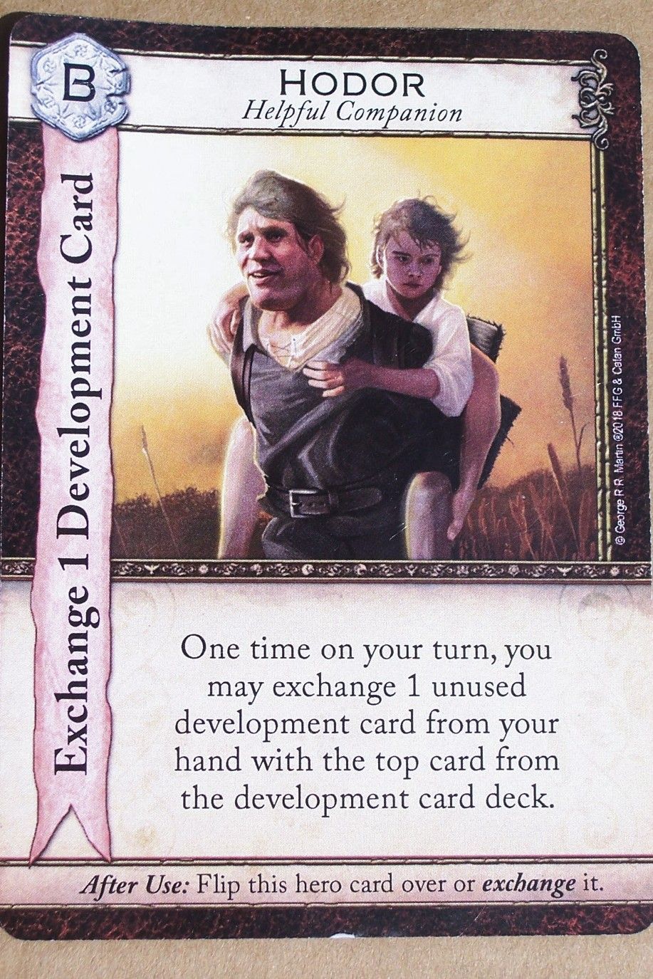 A Game of Thrones: Catan – Brotherhood of the Watch: Hodor Promo doboz
