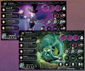 Wonderland's War: Updated Player Boards