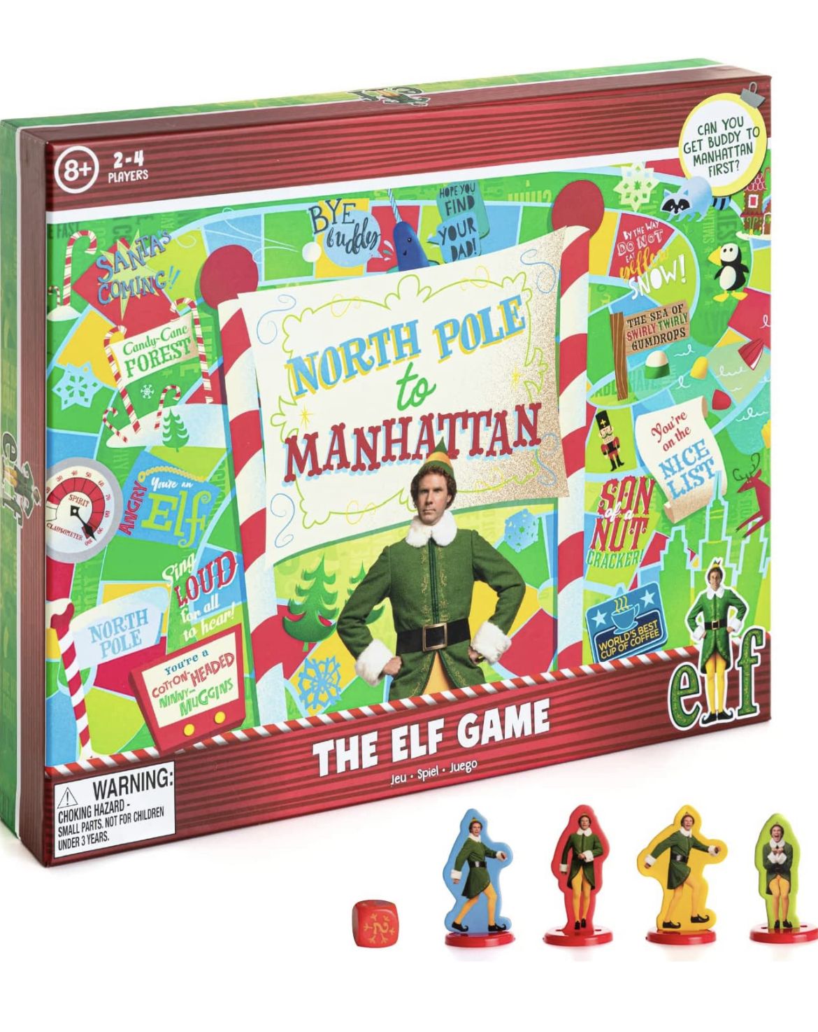 North Pole to Manhattan: The Elf Game cover art