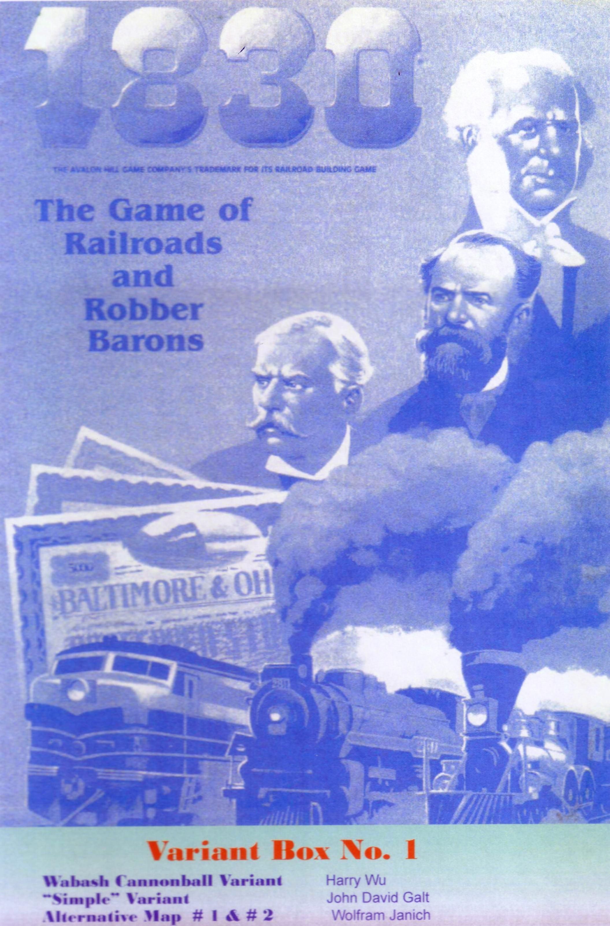 1830: Variant Box #1 cover
