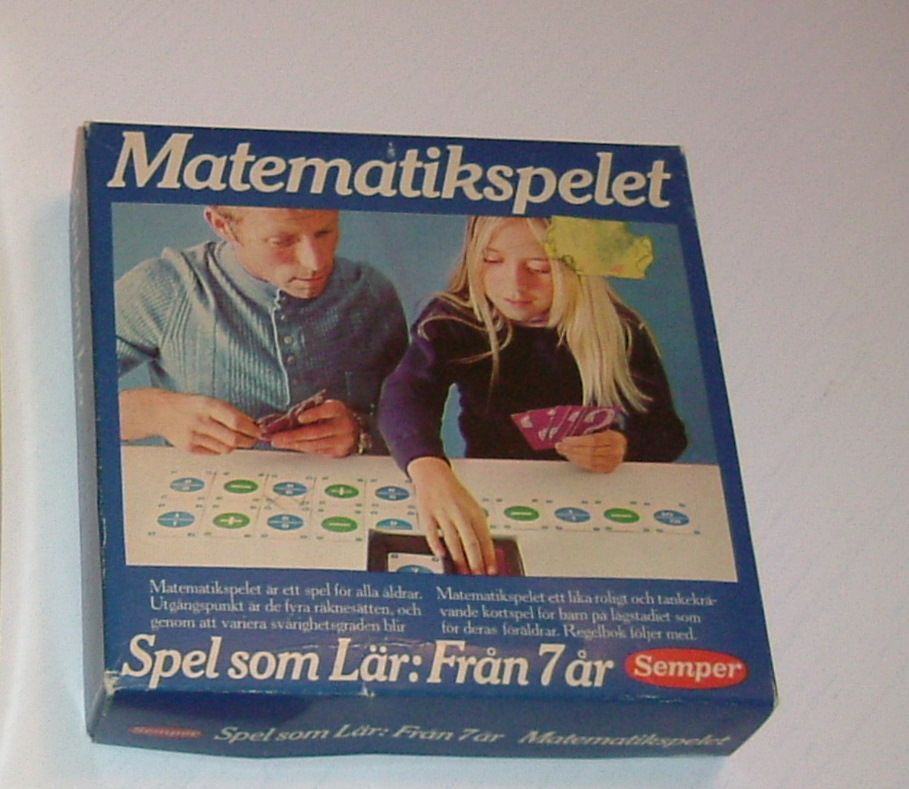 Matematikspelet cover art