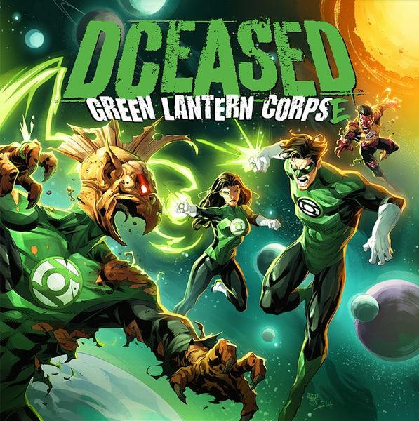 DCeased Green Lantern Corpse Cover