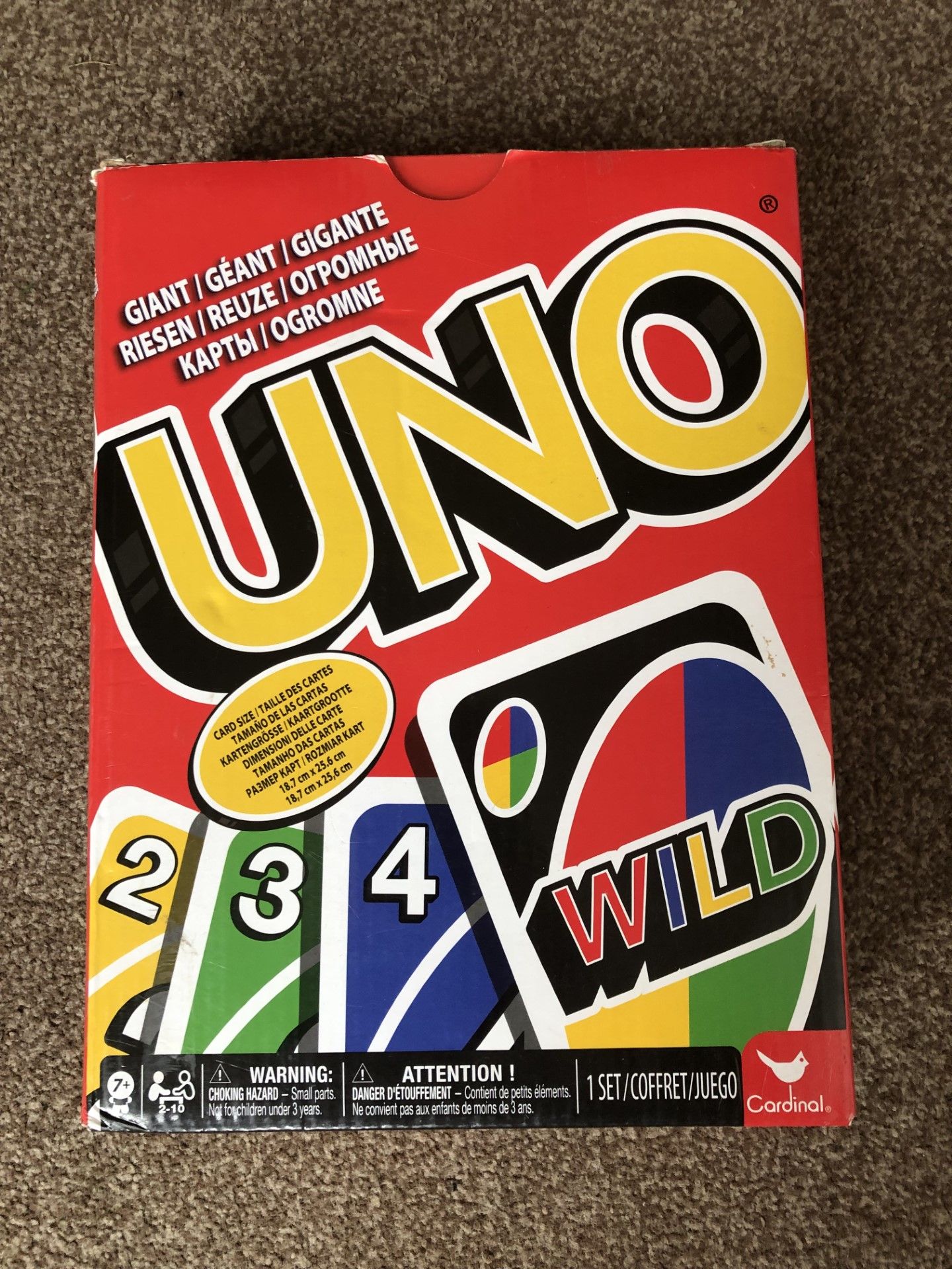 Product Details, Giant UNO