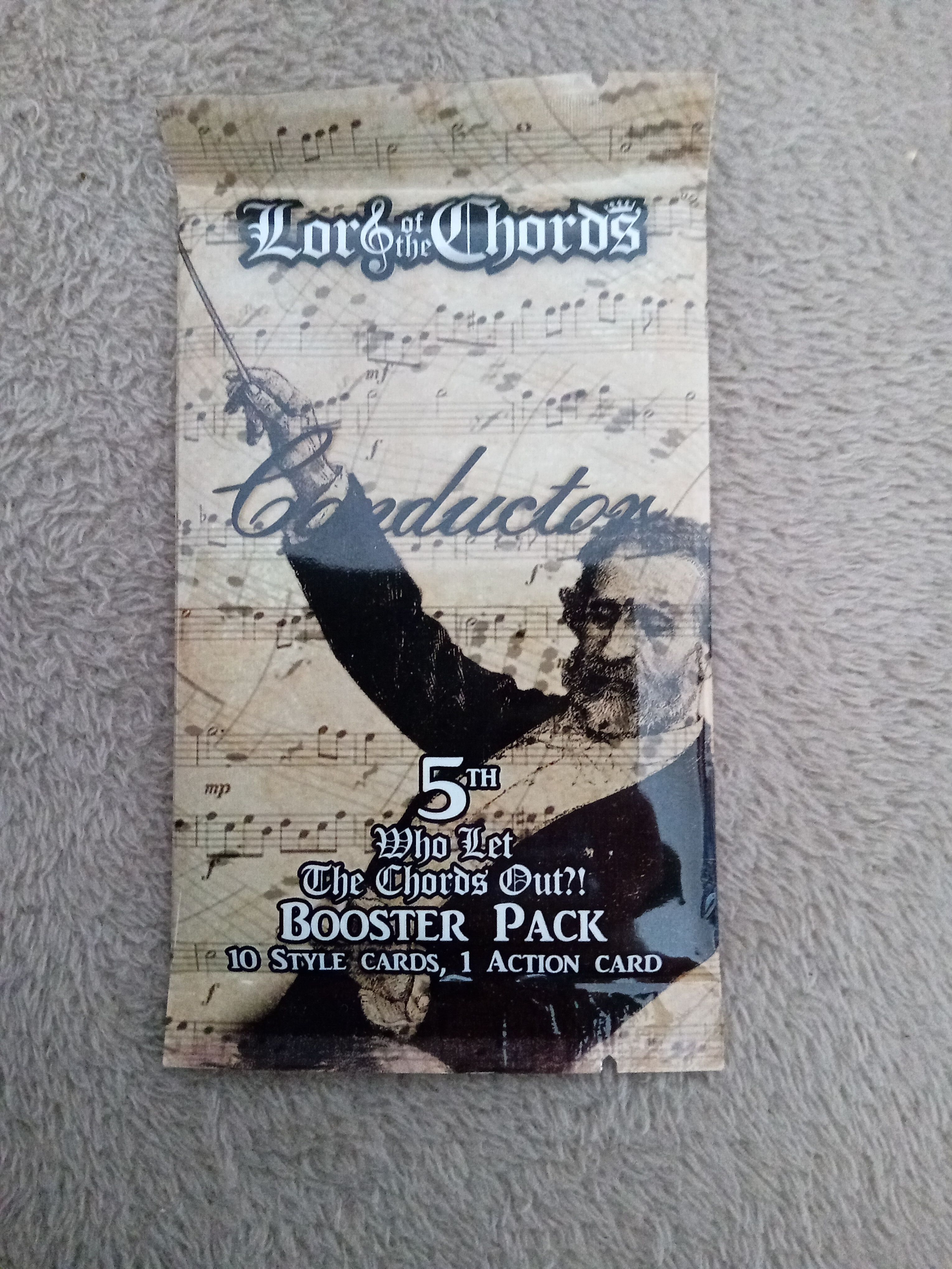 Lord of the Chords: Who Let The Chords Out? – 5th Booster Pack: Conductor
