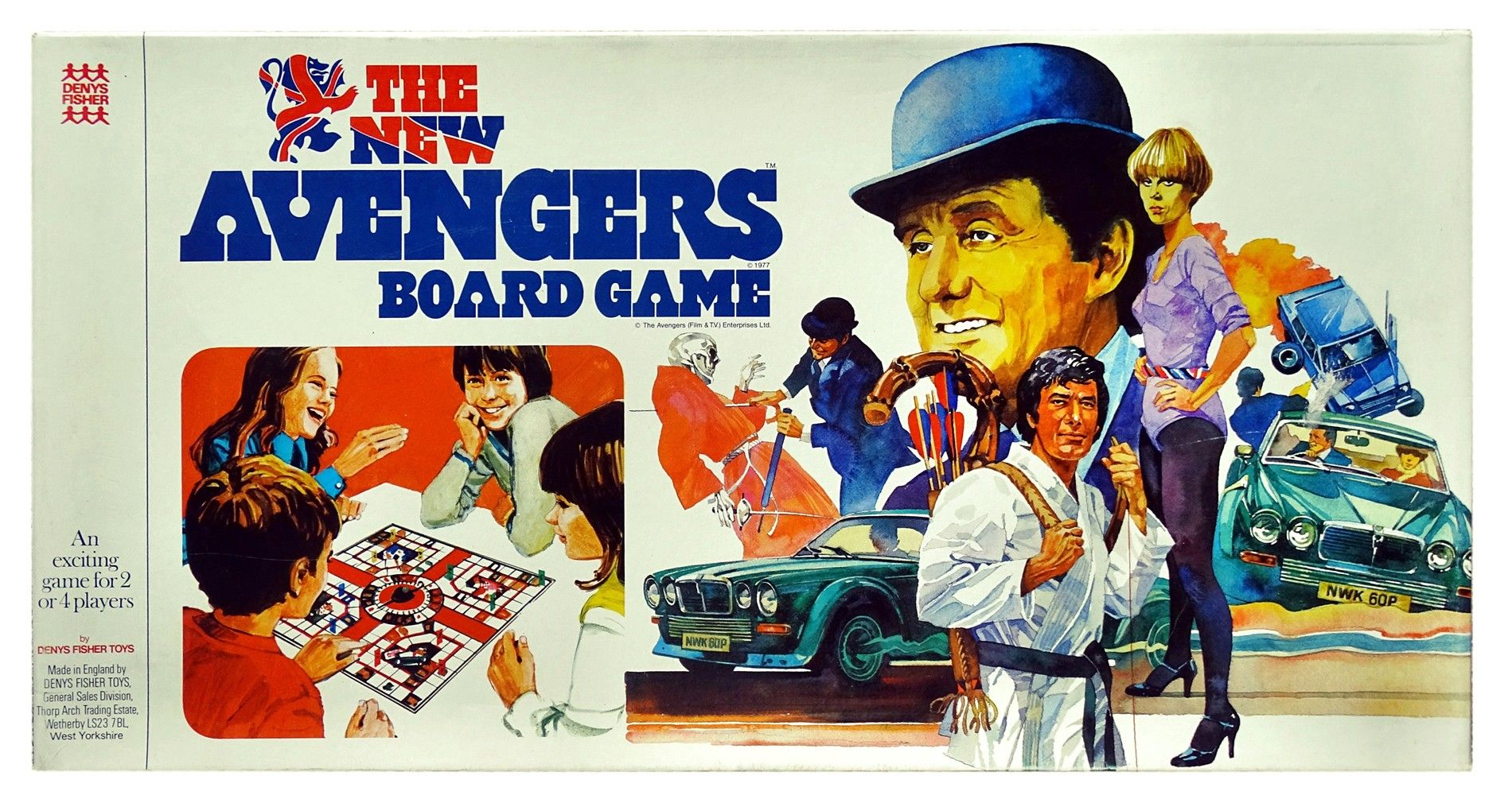 The New Avengers Board Game cover