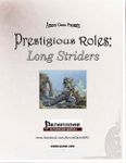 RPG Item: Prestigious Roles: Long Striders