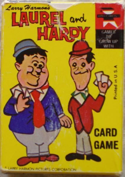 Laurel and Hardy Card Game cover art