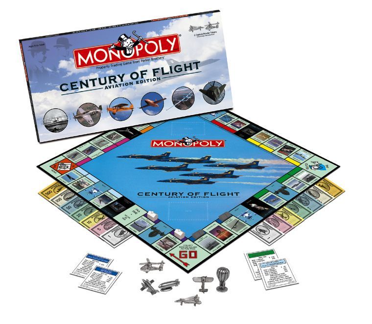 Monopoly: Century of Flight Aviation cover art