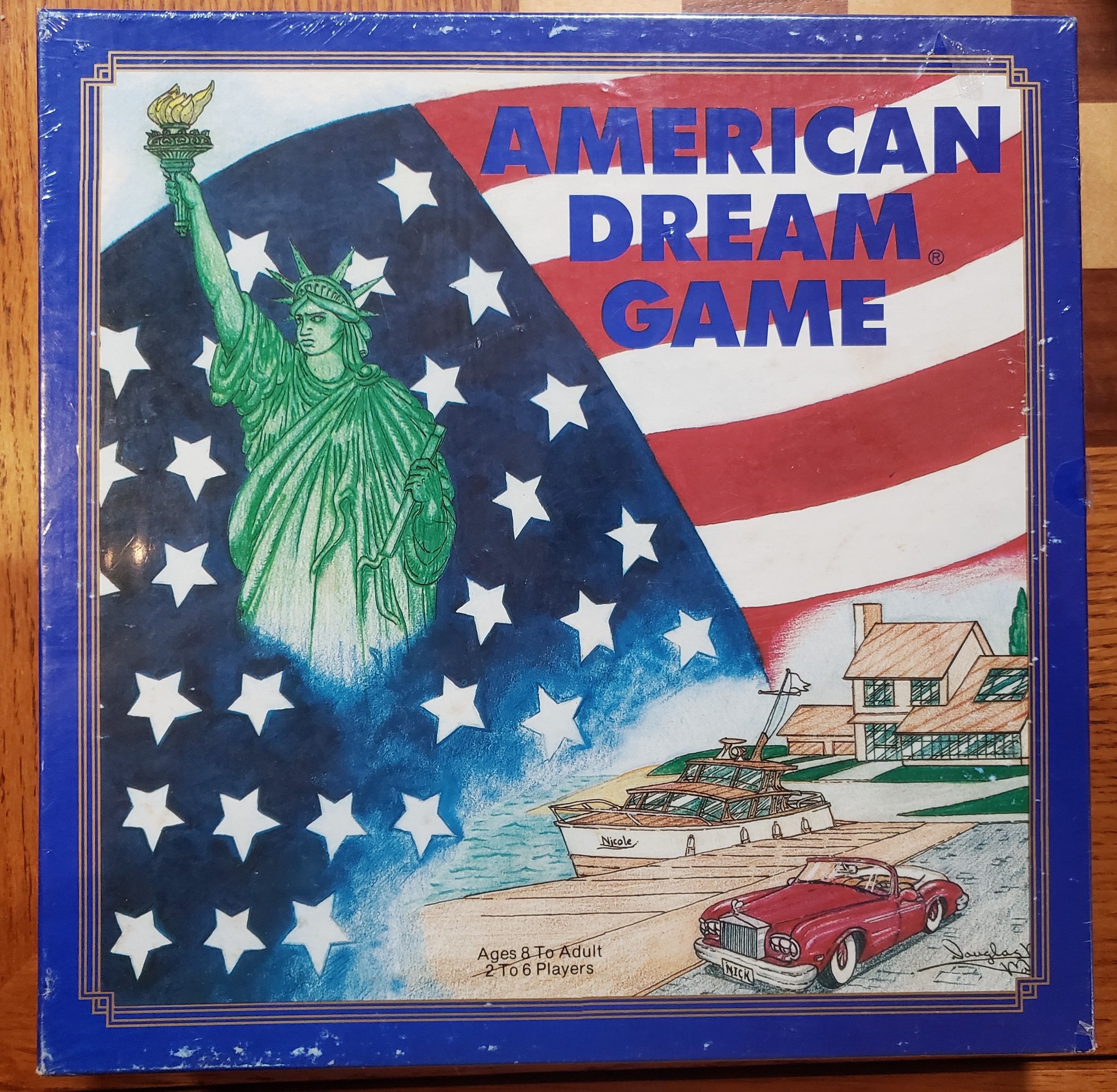 American Dream Game box art