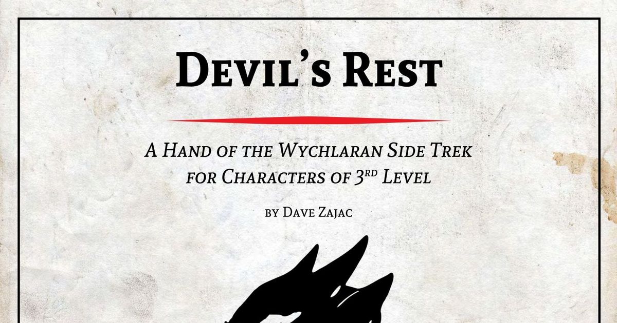Devil's Rest | RPG Item | RPGGeek