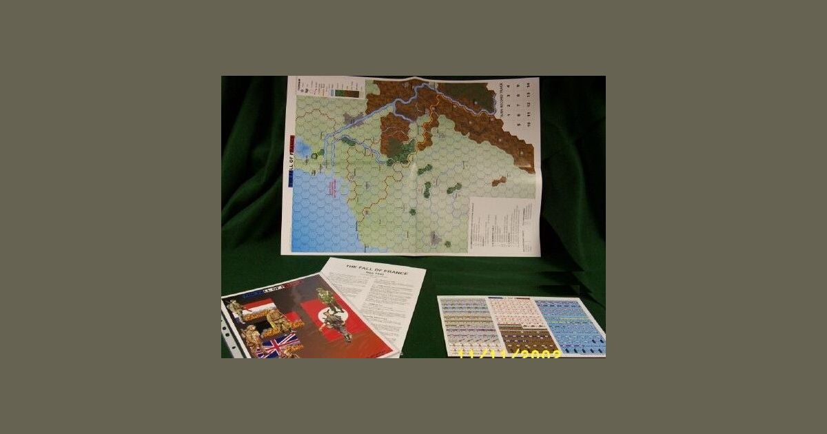 THE FALL OF FRANCE - ボードゲーム The Fall of France | BoardGameGeek