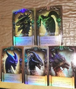 Draco Magi: Foil Dragon Cards