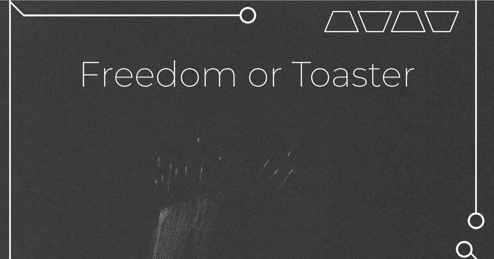 Freedom or Toaster | RPG Item | BoardGameGeek