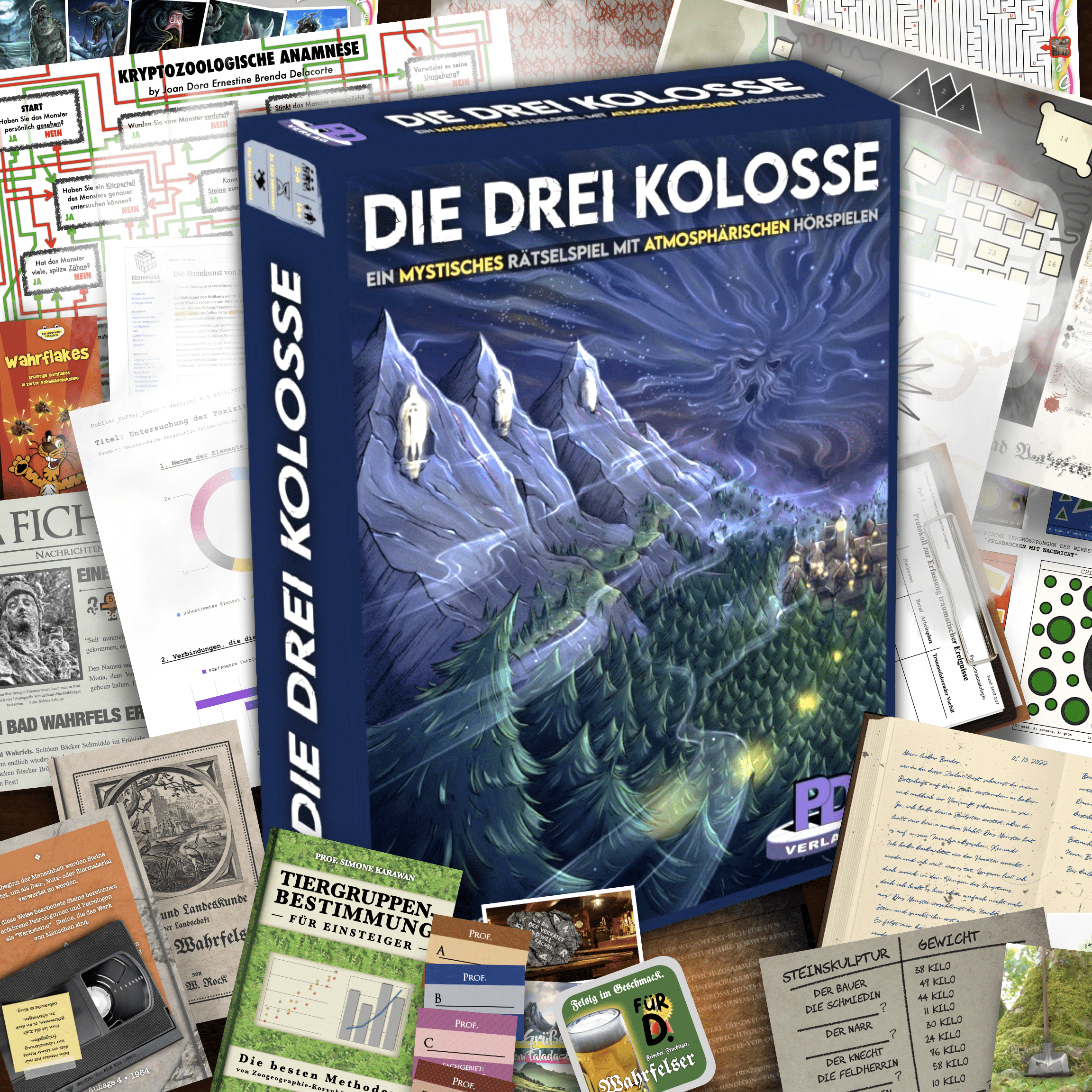 Boîte du jeu Die Drei Kolosse