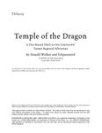 RPG Item: TUS3-05: Temple of the Dragon