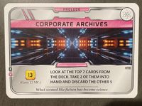 Terraforming Mars: Corporate Archives Promo Card