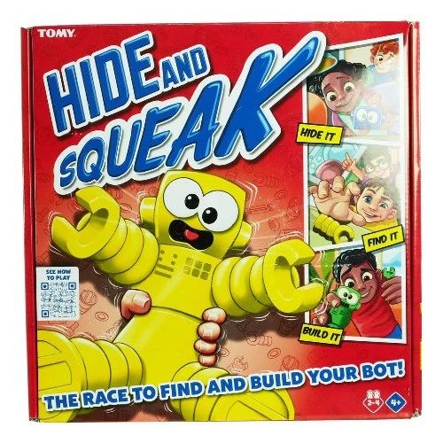 Cover art for Hide and Squeak Robots