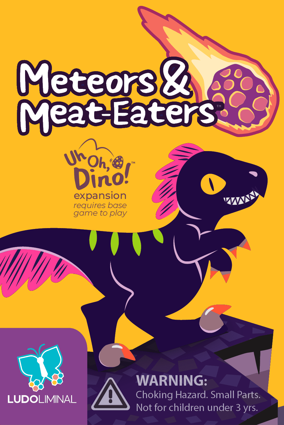 Uh Oh, Dino!: Meteors & Meat-Eaters