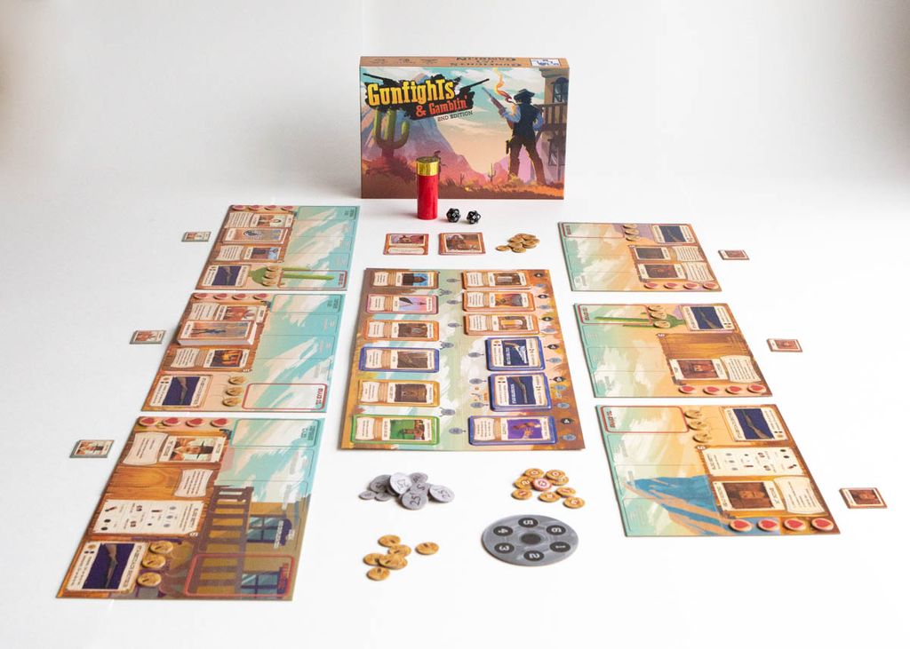 Illustration 1 de Gunfights & Gamblin' Second Edition