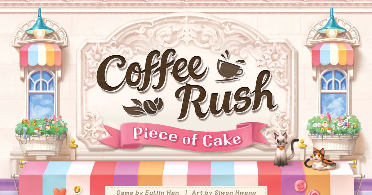 Coffee Rush: Piece of Cake, Board Game
