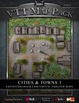 RPG Item: VTT Map Pack: Cities & Towns 1